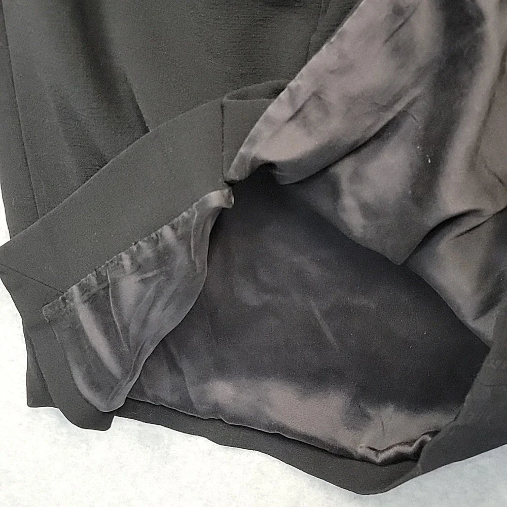 Dolce & Gabbana Pencil‎ Skirt Midi Women's Size 44 Black Stretch Designer Italy